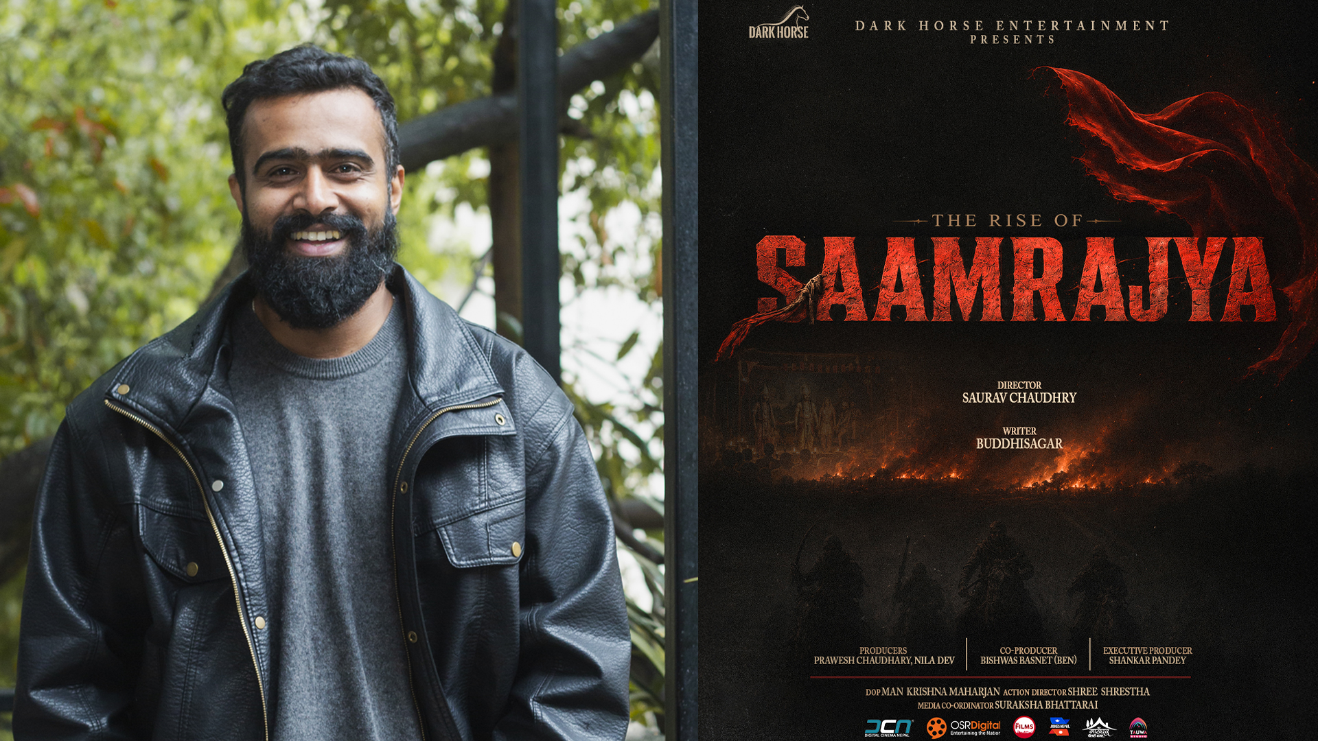 ‘द राइज अफ साम्राज्य’ घोषणा, सौरभ चौधरीको नयाँ एपिक एक्सन ड्रामा निर्माण हुँदै