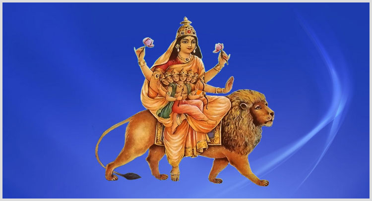 नवरात्रको पाँचौँ दिन आज स्कन्दमाताको पूजा–आराधना गरिँदै